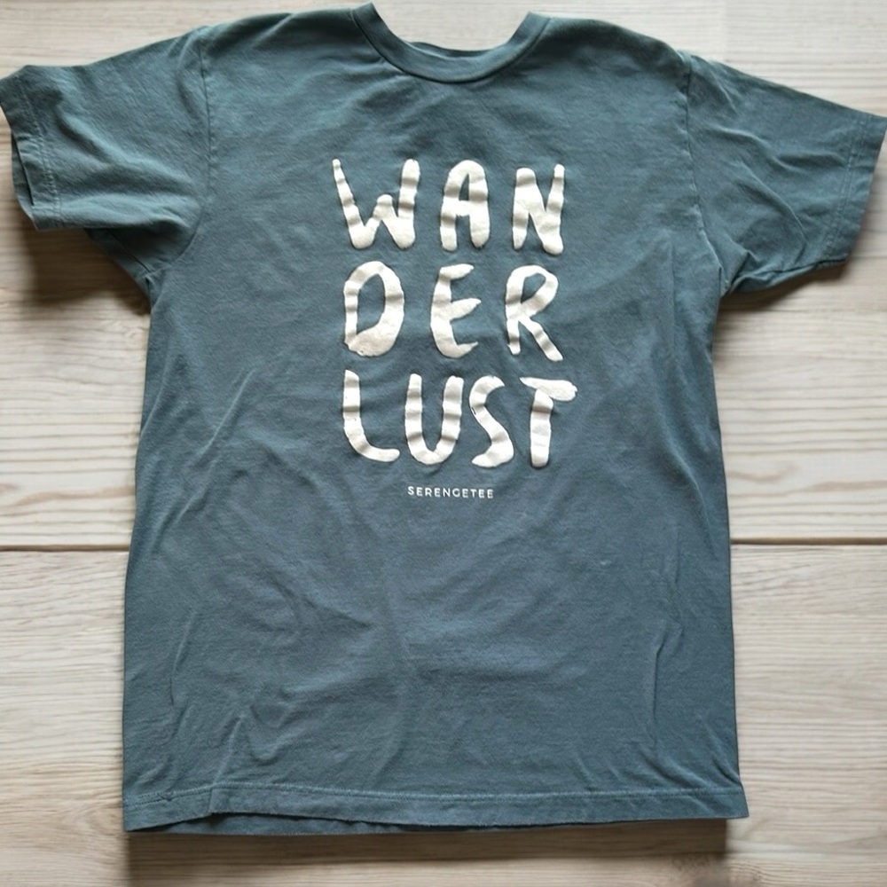 Tultex Blue Wanderlust Short Sleeve Tee